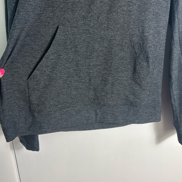 Outdoor Voices Men's Dark Grey Heather CloudKnit Pullover Hoodie Size Small - Picture 3 of 9